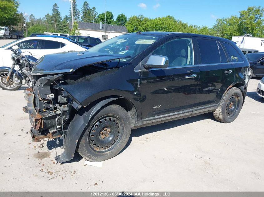 2010 Lincoln Mkx VIN: 2LMDJ8JC8ABJ26984 Lot: 12012136