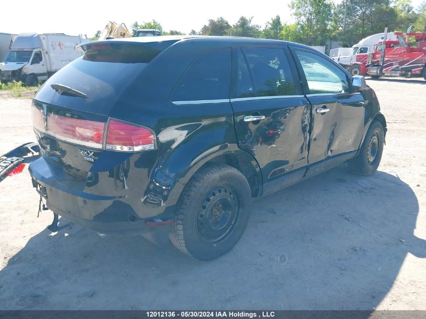 2010 Lincoln Mkx VIN: 2LMDJ8JC8ABJ26984 Lot: 12012136