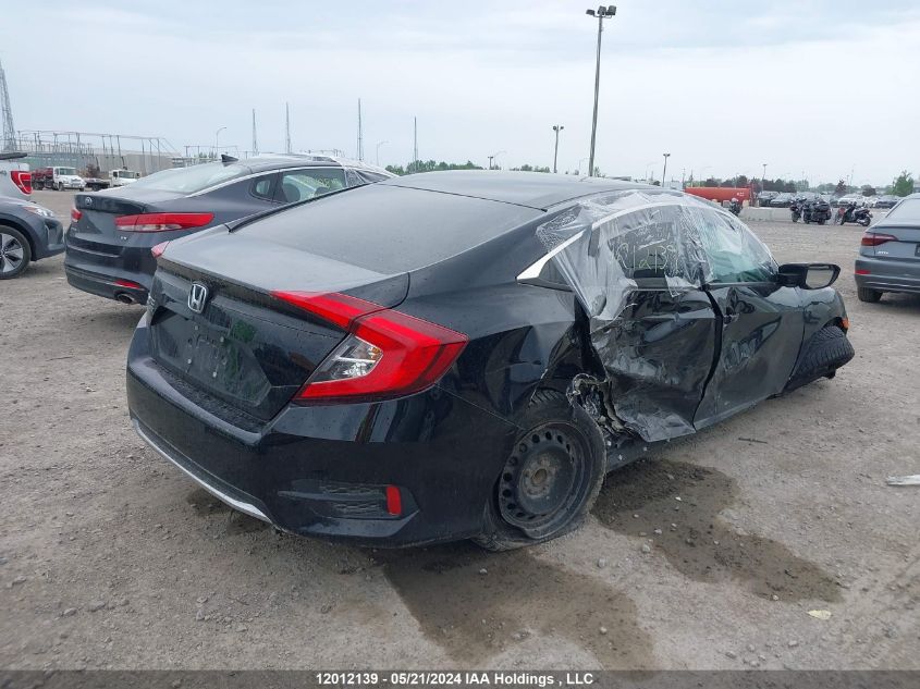 2019 Honda Civic Sedan VIN: 2HGFC2F57KH044108 Lot: 12012139