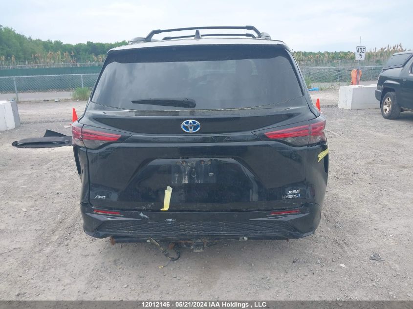 2021 Toyota Sienna Le 8-Passenger/Limited 7-Passenger/Xle 7-Passenger/Xse 7-Passenger VIN: 5TDGSKFC4MS031650 Lot: 12012146