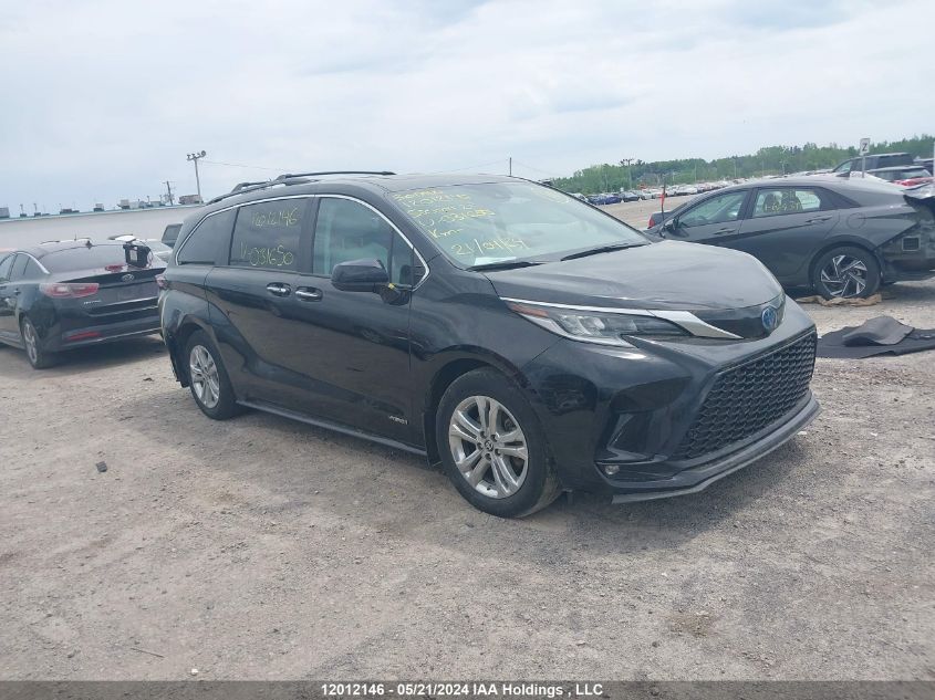 2021 Toyota Sienna Le 8-Passenger/Limited 7-Passenger/Xle 7-Passenger/Xse 7-Passenger VIN: 5TDGSKFC4MS031650 Lot: 12012146