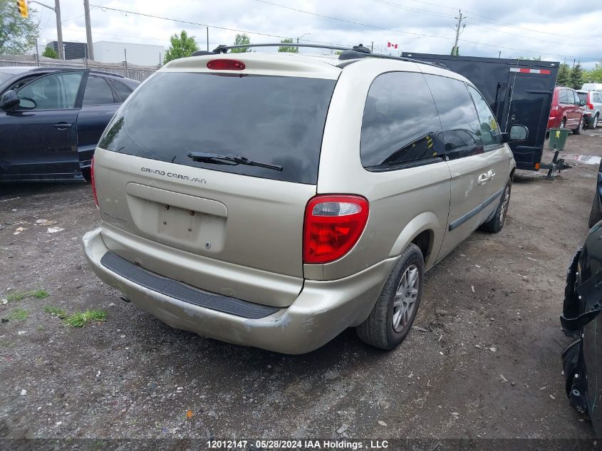 2006 Dodge Grand Caravan Se VIN: 1D4GP24R46B505392 Lot: 12012147