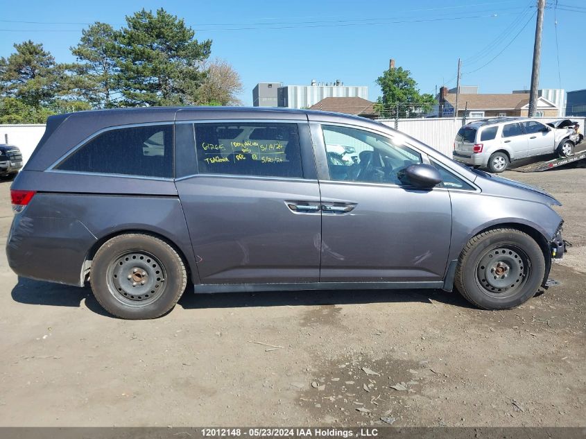 2015 Honda Odyssey Ex VIN: 5FNRL5H42FB503493 Lot: 12012148