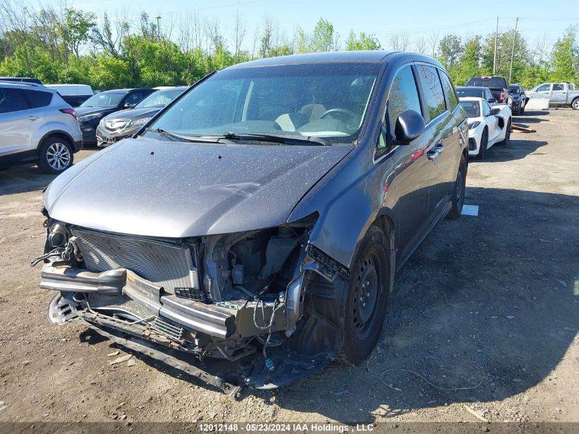 2015 Honda Odyssey Ex VIN: 5FNRL5H42FB503493 Lot: 12012148