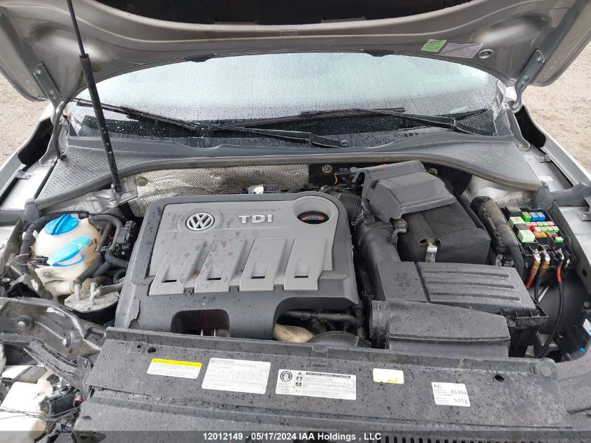 2013 Volkswagen Passat VIN: 1VWAN7A34DC149231 Lot: 12012149