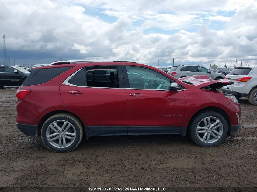 2018 Chevrolet Equinox Premier VIN: 2GNAXVEVXJ6101757 Lot: 12012150