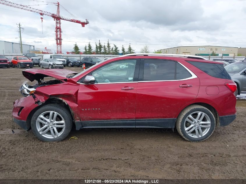 2018 Chevrolet Equinox Premier VIN: 2GNAXVEVXJ6101757 Lot: 12012150