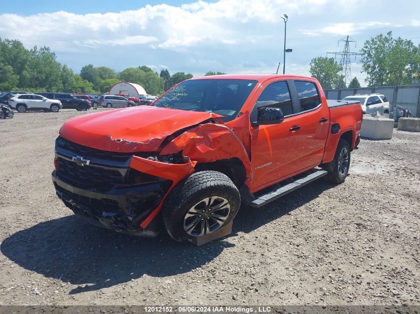 2021 Chevrolet Colorado Z71 VIN: 1GCGTDEN0M1177214 Lot: 12012152