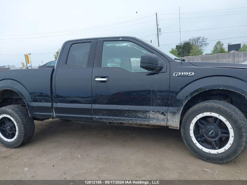 2018 Ford F150 Super Cab VIN: 1FTFX1E5XJFC48481 Lot: 12012155