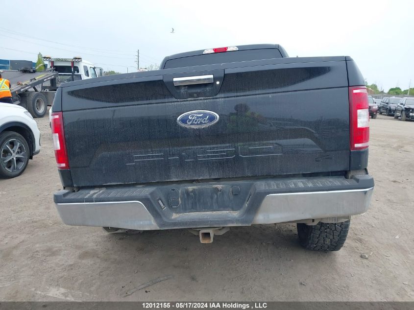 2018 Ford F150 Super Cab VIN: 1FTFX1E5XJFC48481 Lot: 12012155