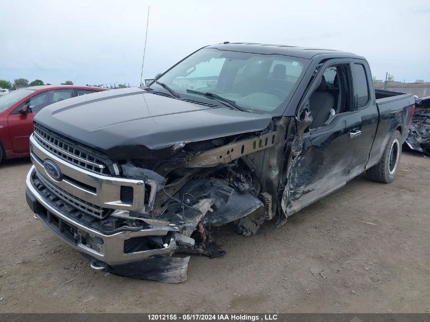 2018 Ford F150 Super Cab VIN: 1FTFX1E5XJFC48481 Lot: 12012155
