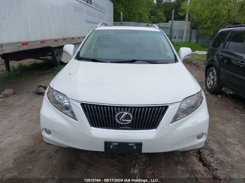 2010 Lexus Rx 350 VIN: JTJBK1BA8A2419019 Lot: 12012164