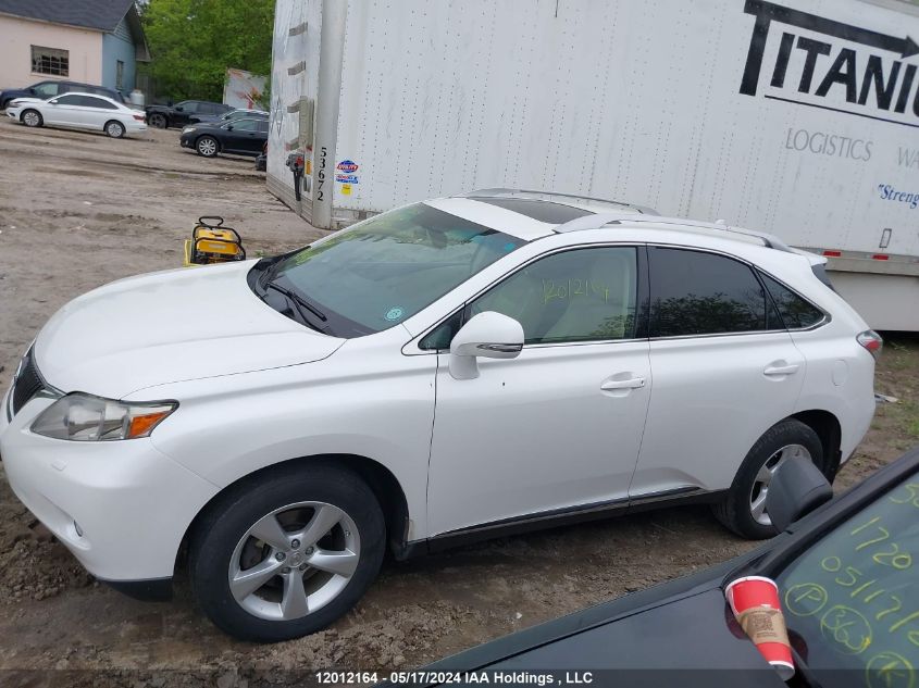 2010 Lexus Rx 350 VIN: JTJBK1BA8A2419019 Lot: 12012164