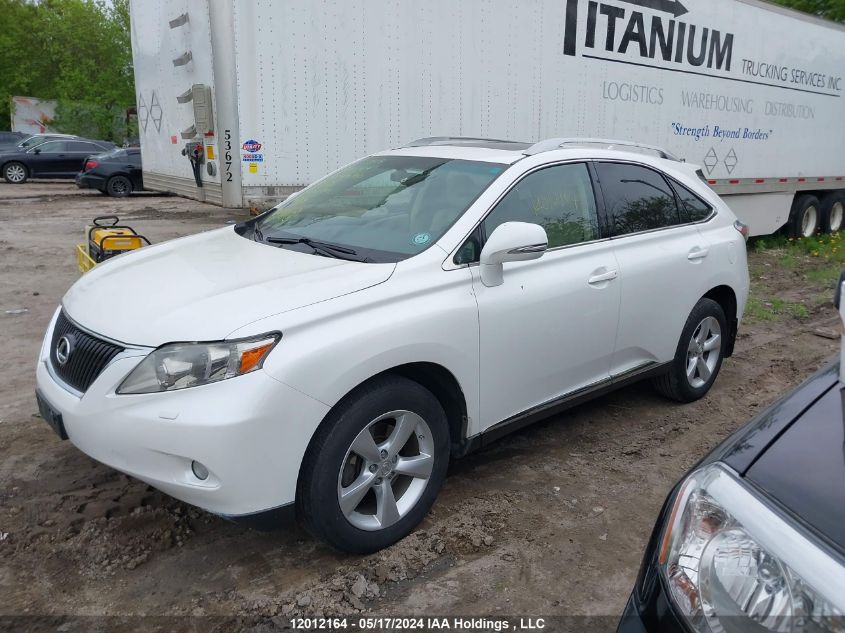 2010 Lexus Rx 350 VIN: JTJBK1BA8A2419019 Lot: 12012164