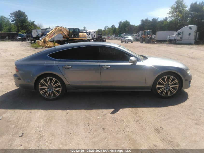 2014 Audi A7 VIN: WAUWMCFC5EN014596 Lot: 12012169