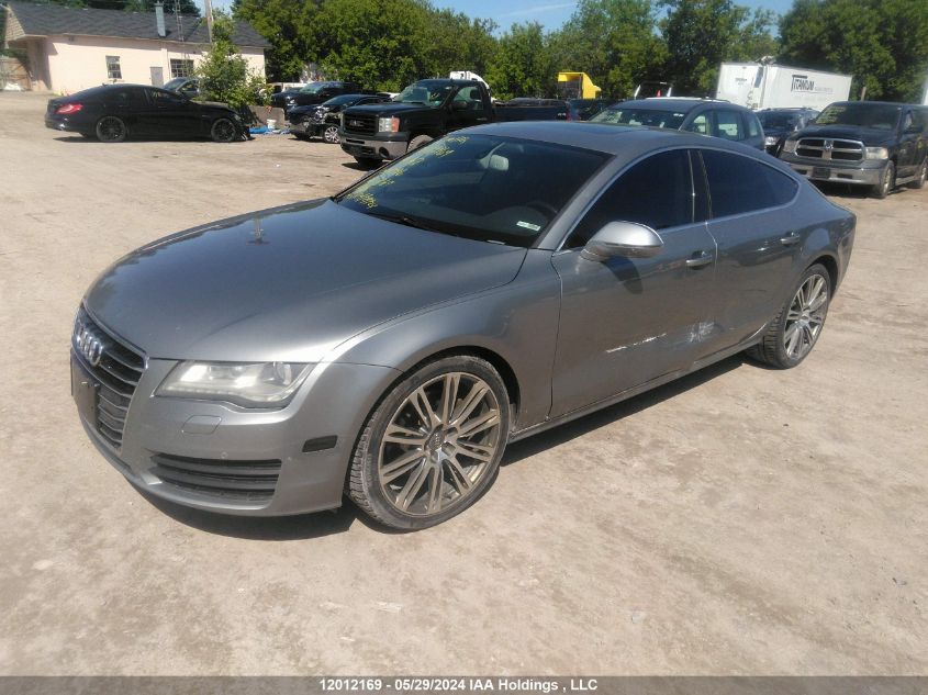 2014 Audi A7 VIN: WAUWMCFC5EN014596 Lot: 12012169