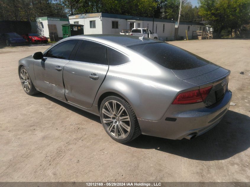 2014 Audi A7 VIN: WAUWMCFC5EN014596 Lot: 12012169