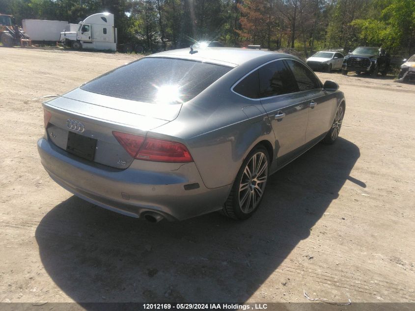 2014 Audi A7 VIN: WAUWMCFC5EN014596 Lot: 12012169