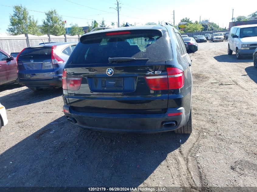 2008 BMW X5 4.8I VIN: 5UXFE83598L098987 Lot: 12012179
