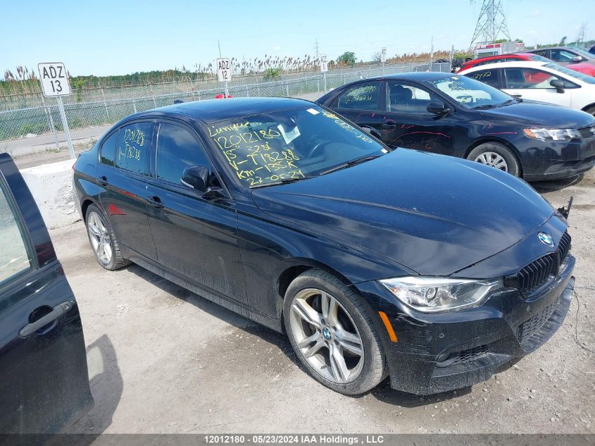 2015 BMW 328I xDrive VIN: WBA3B3G5XFNT18288 Lot: 12012180