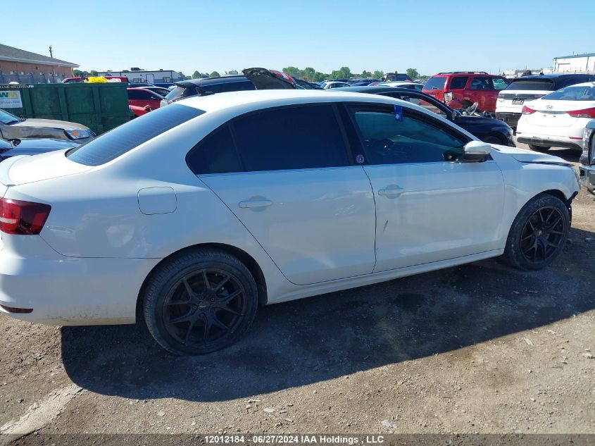 2017 Volkswagen Jetta Sedan VIN: 3VWDB7AJ1HM282635 Lot: 12012184