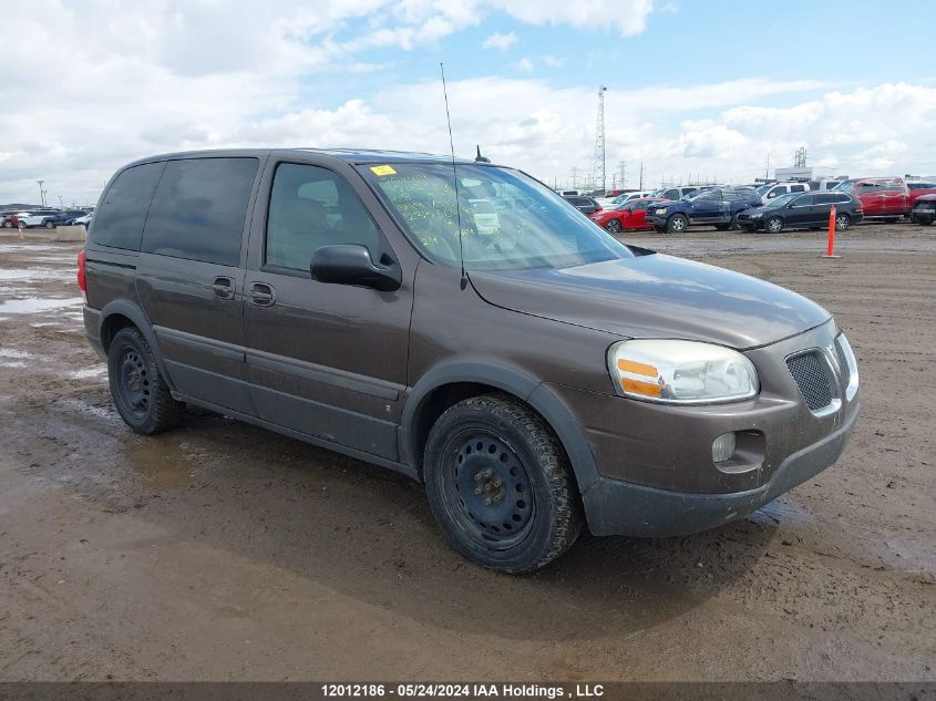 2008 Pontiac Montana Sv6 VIN: 1GMDU03W08D191618 Lot: 12012186