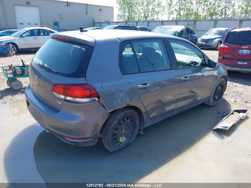 2013 Volkswagen Golf VIN: WVWCA7AJ5DW120826 Lot: 12012192