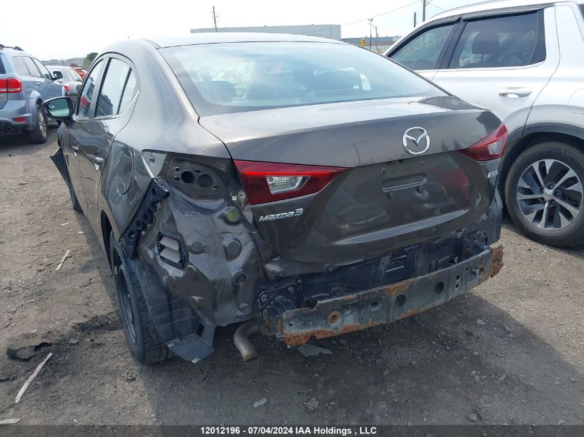 2016 Mazda Mazda3 VIN: 3MZBM1V71GM296482 Lot: 12012196