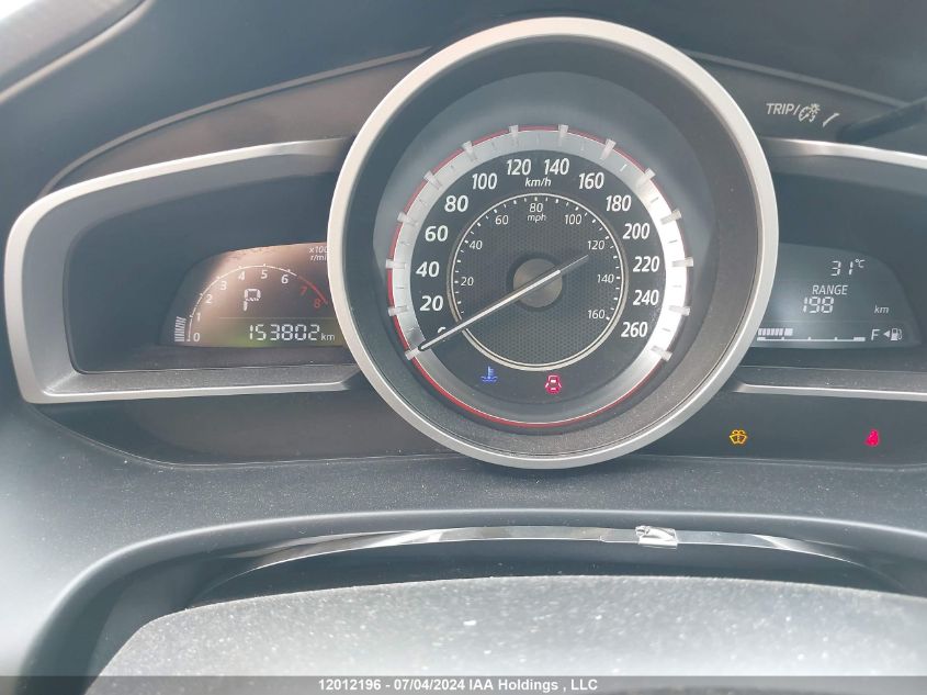 2016 Mazda Mazda3 VIN: 3MZBM1V71GM296482 Lot: 12012196