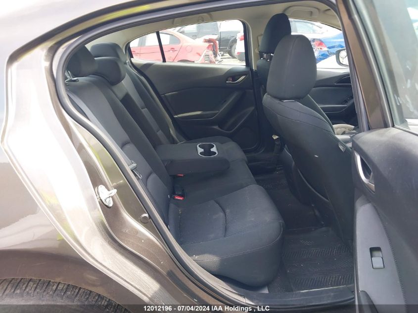 2016 Mazda Mazda3 VIN: 3MZBM1V71GM296482 Lot: 12012196