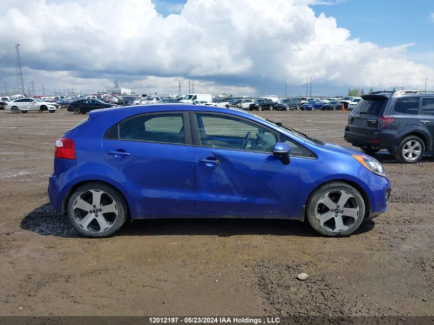 2013 Kia Rio VIN: KNADN5A31D6894180 Lot: 12012197