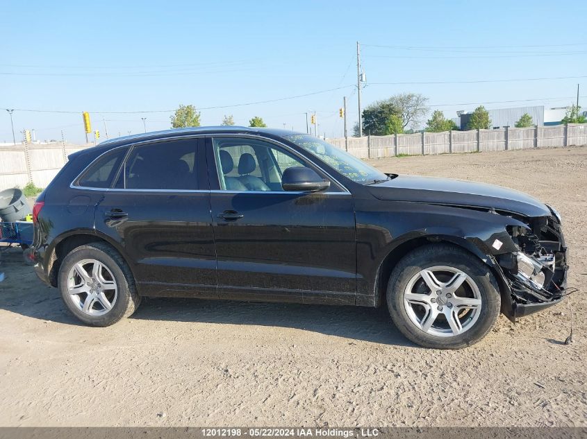 2012 Audi Q5 VIN: WA1LFCFP7CA080276 Lot: 12012198