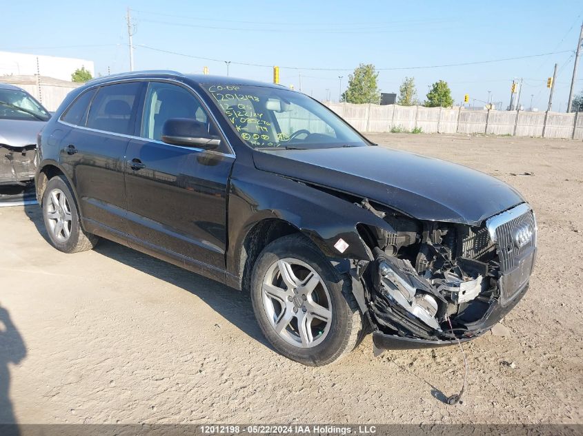 2012 Audi Q5 VIN: WA1LFCFP7CA080276 Lot: 12012198