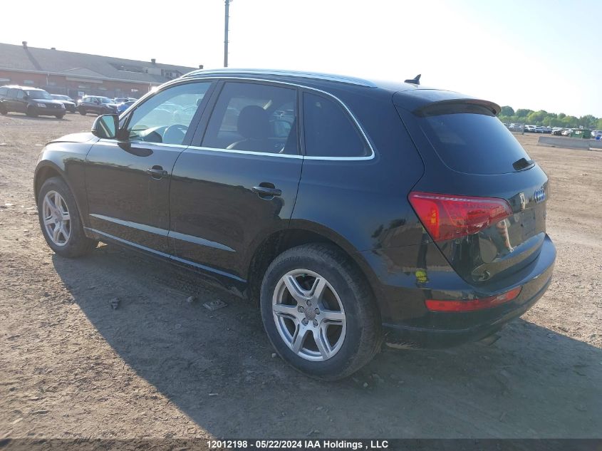 2012 Audi Q5 VIN: WA1LFCFP7CA080276 Lot: 12012198