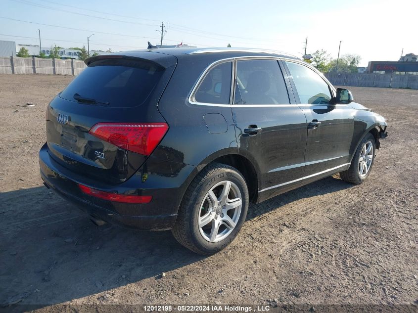 2012 Audi Q5 VIN: WA1LFCFP7CA080276 Lot: 12012198