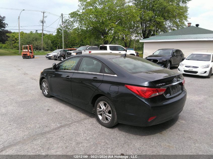 2014 Hyundai Sonata VIN: 5NPEB4AC8EH824581 Lot: 12012199