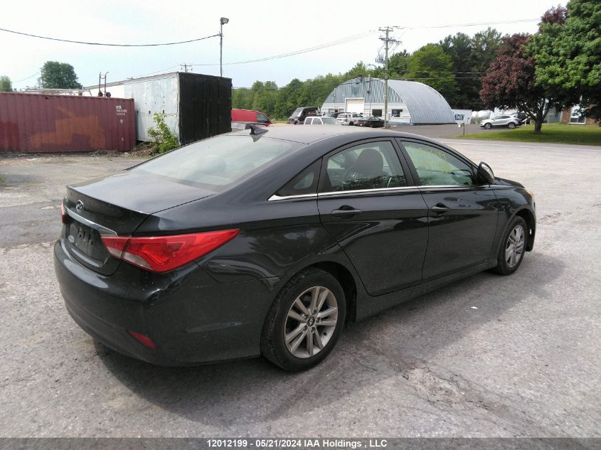 2014 Hyundai Sonata VIN: 5NPEB4AC8EH824581 Lot: 12012199