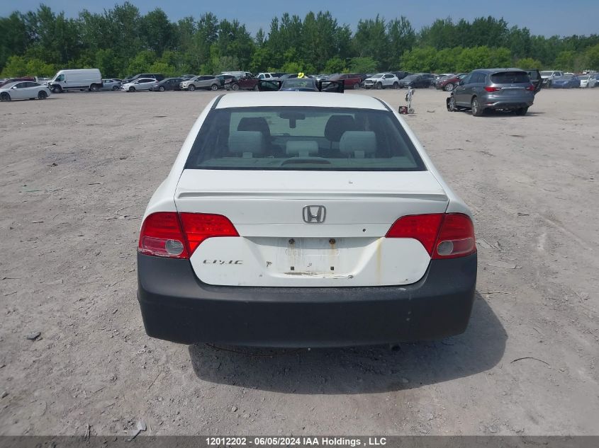 2008 Honda Civic VIN: 2HGFA16488H111301 Lot: 12012202