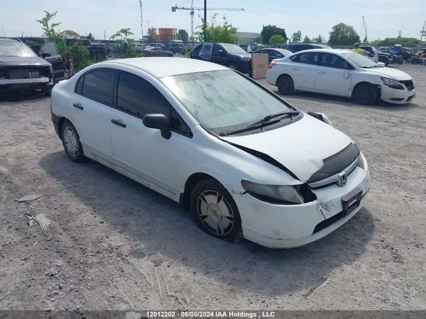 2008 Honda Civic VIN: 2HGFA16488H111301 Lot: 12012202