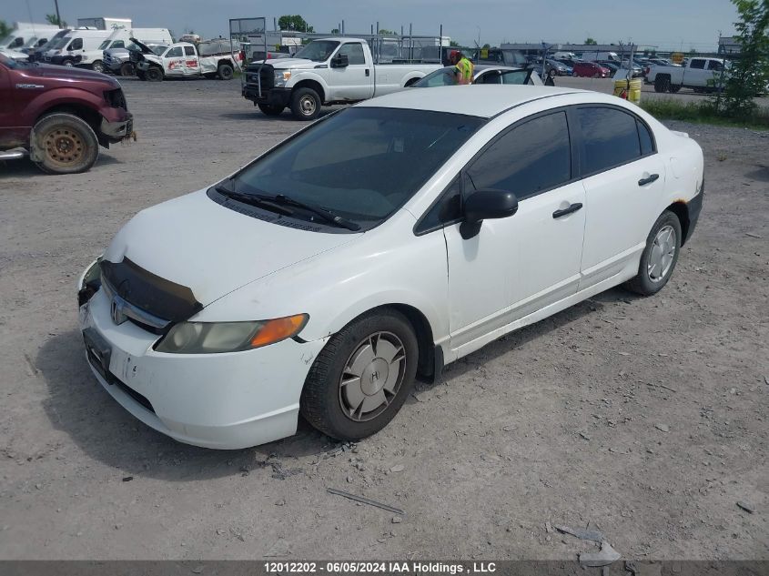 2008 Honda Civic VIN: 2HGFA16488H111301 Lot: 12012202