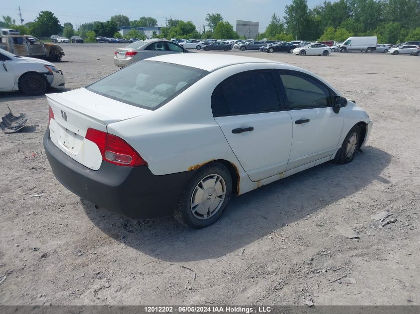 2008 Honda Civic VIN: 2HGFA16488H111301 Lot: 12012202