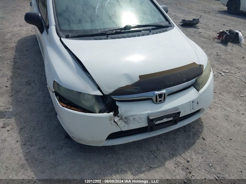 2008 Honda Civic VIN: 2HGFA16488H111301 Lot: 12012202