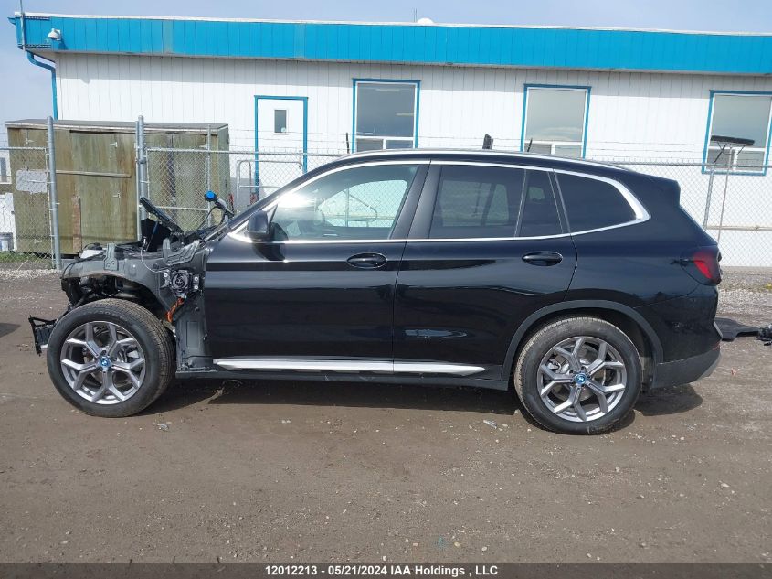 2024 BMW X3 VIN: 5UX63DP06R9T97414 Lot: 12012213