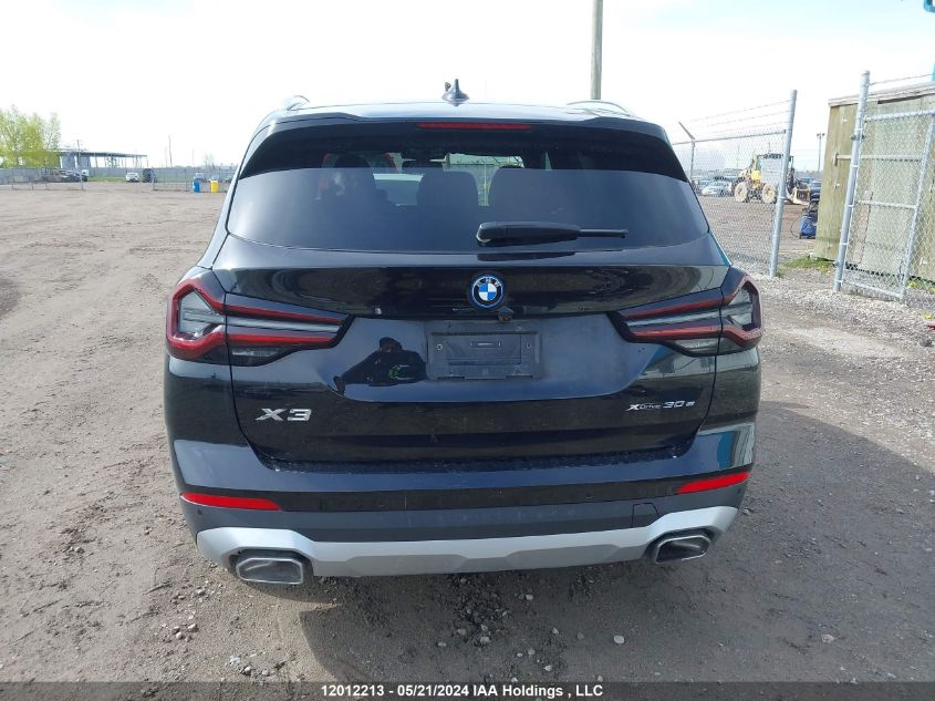 2024 BMW X3 VIN: 5UX63DP06R9T97414 Lot: 12012213