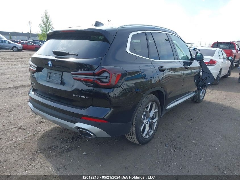 2024 BMW X3 VIN: 5UX63DP06R9T97414 Lot: 12012213