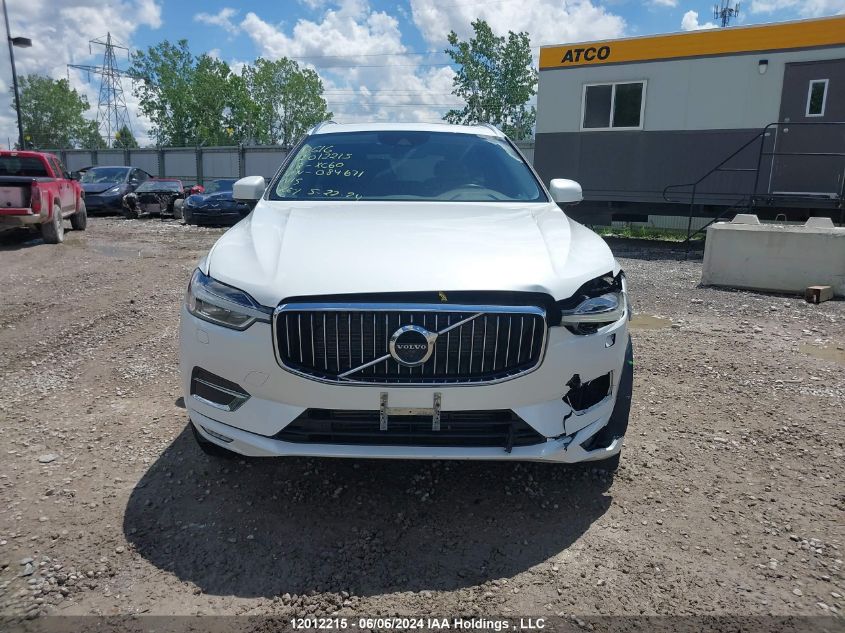 2018 Volvo Xc60 VIN: YV4A22RL3J1084671 Lot: 12012215