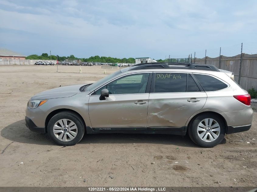 2015 Subaru Legacy Outback VIN: 4S4BSCDC4F3321566 Lot: 12012221