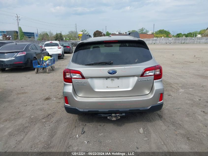 2015 Subaru Legacy Outback VIN: 4S4BSCDC4F3321566 Lot: 12012221