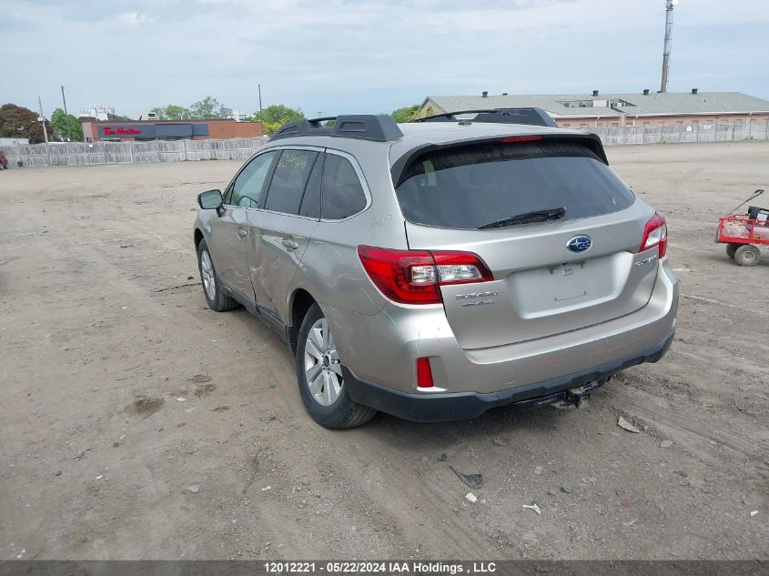 2015 Subaru Legacy Outback VIN: 4S4BSCDC4F3321566 Lot: 12012221