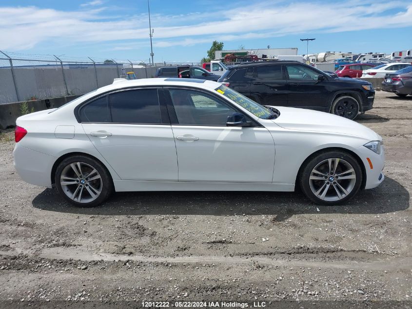 2016 BMW 3 Series VIN: WBA8A3C51GK688952 Lot: 12012222